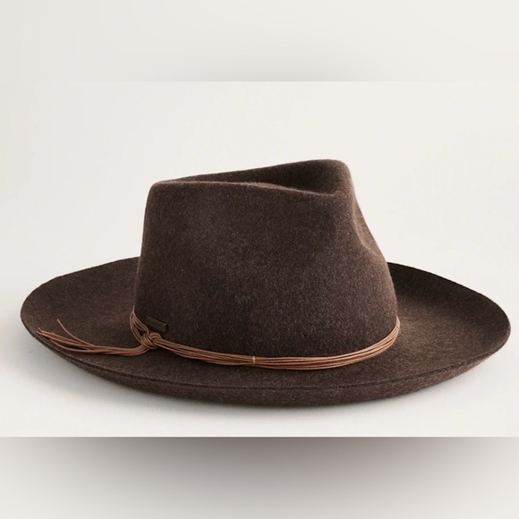 Pendleton Women’s Cassandra Whiskey Brown Wool Felt Hat Fedora S/M NWTs main image 6